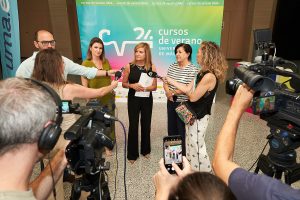 Presentación de los Cursos de Verano de la UMA 2024 ante los medios