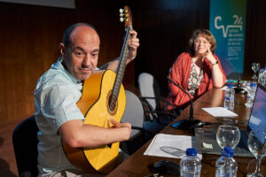 Francisco J. Escobar Borrego en el curso de Vicente Espinel