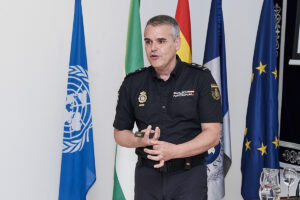 Andrés Román Izquierdo, inspector jefe de la sección de ciberdelincuencia de Málaga (Policía Nacional) y director del curso sobre ciudadanía y ciberseguridad