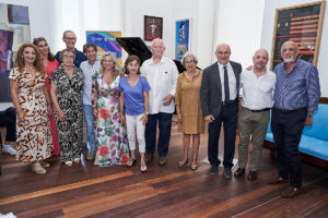 Foto de familia de la master class 