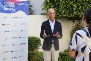 Entrevista a José María García Alberca en los Cursos de Verano de la UMA en Marbella