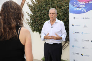 Entrevista a José María Morente del Monte en los Cursos de Verano de la UMA en Marbella