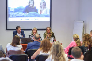 Intervención de Ángela de Miguel, Presidenta de la CEPYME, durante la master class 