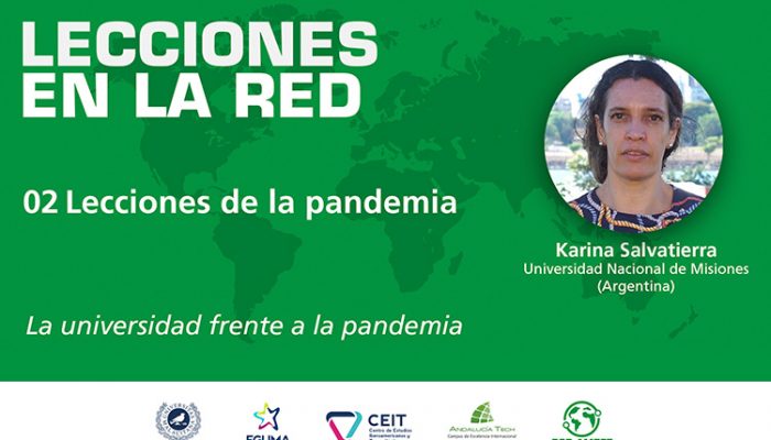 El ciclo Lecciones en la Red del CEIT publica una ponencia virtual a cargo de Karina Salvatierra