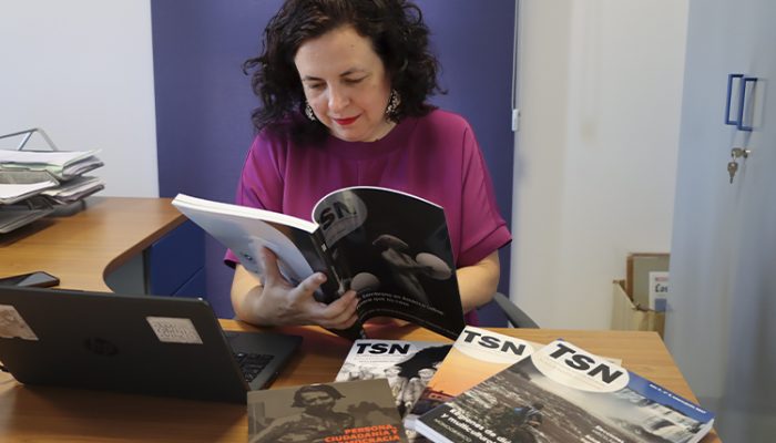 Rocío Rodríguez desarrolla una estancia de investigación en el CEIT