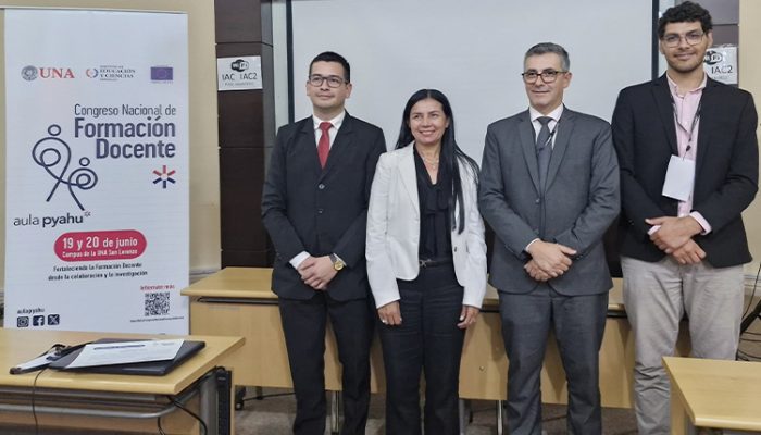 La Red Internacional AMZET presente en un congreso de la Universidad Nacional de Asunción (Paraguay) sobre formación docente