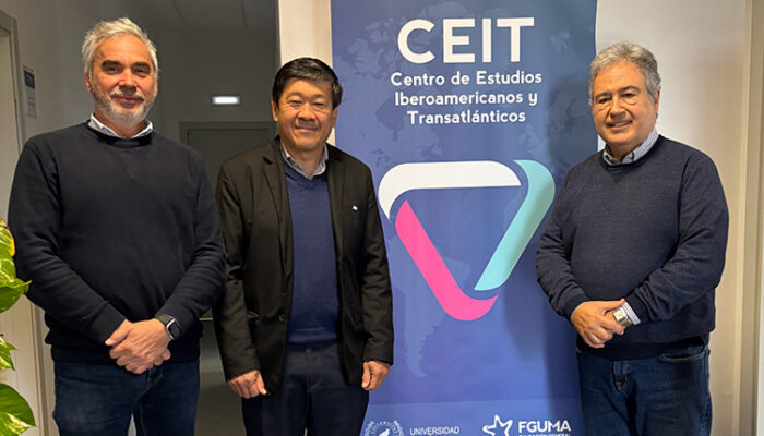 El vicerrector de la Universidad Nacional de Misiones (UNaM), Sergio Katogui, visita el CEIT y la Red Internacional AMZET